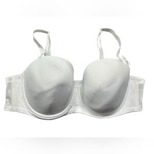 DEYLLO white underwire strapless push up bra size 44C NWT